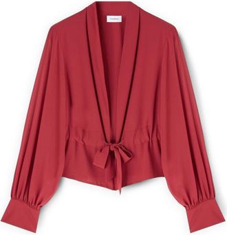 Motivi Dames, Blouses & Shirts, Rood, Maat: M Poliester