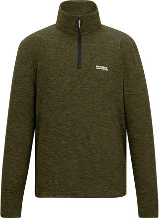Regatta Thompson Marl Half Zip Fleece Jacket in Olive Night at Nordstrom, Size Xxx-Large