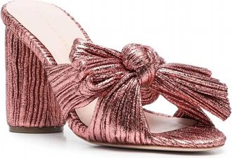 Loeffler Randall Womens Penny Knot Heel Sandal In Pink