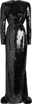 Stella McCartney Stella Mccartney Sequin-embellished Tulle Gown - Black - 42 (UK10 / S)