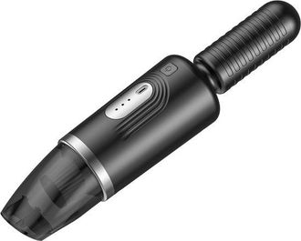 OEM Aspiradora De Mano Inal&aacute;mbrica - Potente Succi&oacute;n De 6000 Pa - Mini Aspiradora Recargable - Para Coche, Hogar Y Muebles - Negra