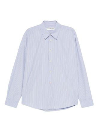 Our Legacy striped poplin shirt - Blue