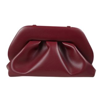 Themoir&egrave; Bios Clutch Medium - Dames - Tassen - Rood - Maat: ONE Size Zijde