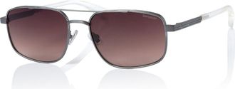 Superdry SDS 5000 002 Mens Sunglasses Silver Size 56