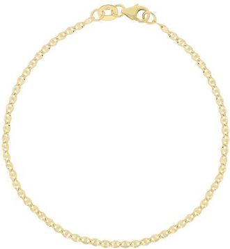 Bony Levy 14K Gold Mariner Chain Bracelet in 14K Yellow Gold at Nordstrom, Size 6.5