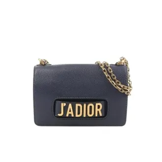Dior Pre-owned Cross Body Bags, female, Blue, Size: ONE SIZE Pre-owned JAdior Crossbody Bag