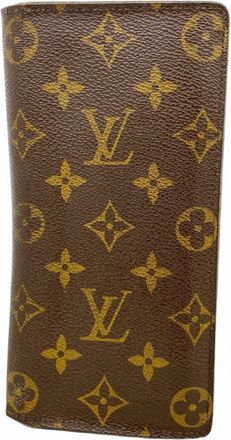 Louis Vuitton Brown Long Wallet (Bi-Fold) (Pre-Owned)