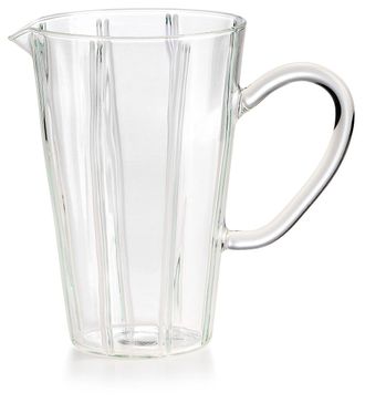 IVV soul borosilicate glass carafe with aqua green stripes lt- 1-2