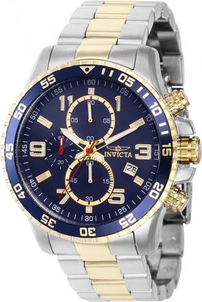 Invicta Specialty Chronograph Quartz Blue Dial Mens Watch 36984