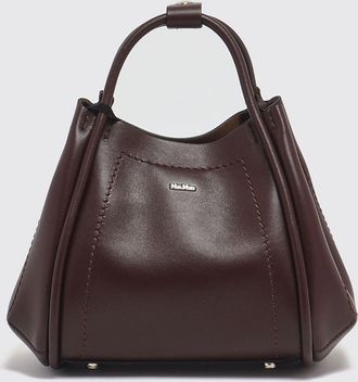 Max Mara Marins Mini Smooth Leather Tote Bag with Double Handle