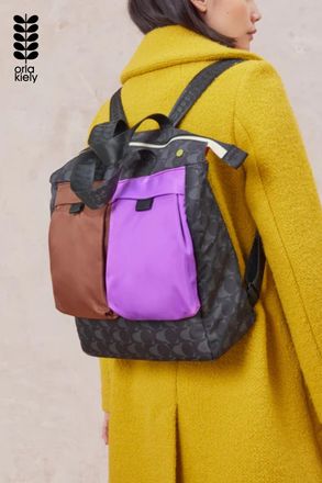 Orla Kiely Womens Multi Axis Backpack - Colourblock - Multicolour - One Size