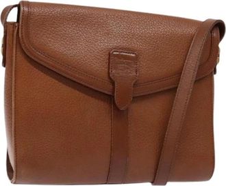 Burberry Pre-owned Cross Body Bags, female, Brown, Size: ONE SIZE Pre-owned Vintage Shoulder Bag