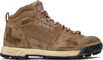 Autry Malga Womens Antiqued Leather Ankle Boots