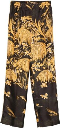 F.R.S. For Restless Sleepers F.r.s For Restless Sleepers, Broeken, Dames, Veelkleurig, M, Bloemenprint Rechte Pijp Broek