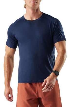 Smartwool Active Ultralight Performance T-Shirt in Deep Navy at Nordstrom, Size Xx-Large