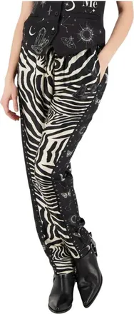Me369 Donna, Pantaloni, Nero, L, new