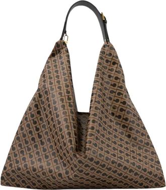 Gherardini Borsa Hobo Classica - - Bags - Donna - Marrone - ONE SIZE