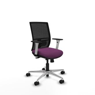 Piqueras y Crespo Silla De Oficina Piqueras Y Crespo Yunquera Blanco Espuma 50 Mm