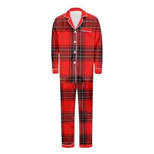 Generic Pyjama de Noël Famille Combinaison Pyjamas Maison Chaud