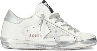 Golden Goose Silver Classic Sneakers