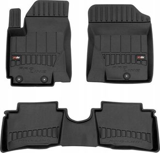 OEM Alfombras, Felpudos, Felpudos De Goma, Hyundai I20 1 2008-2015, Canaleta 3d