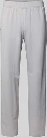 Schiesser Sweatpants mit elastischem Bund in Hellgrau, Gr&ouml;&szlig;e 48