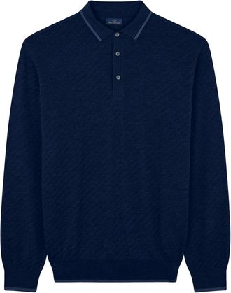 Paul & Shark Poloshirt met lange mouwen - Blauw