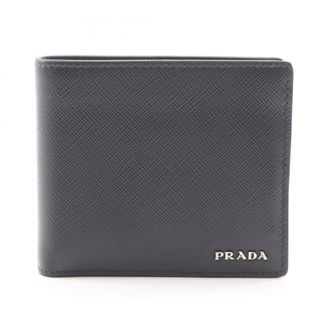 Prada Saffiano Black Leather Wallet (Bi-Fold) (Pre-Owned)