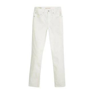 Levi's Jeans, Dames, Wit, W31 L32, Slim-fit Broek