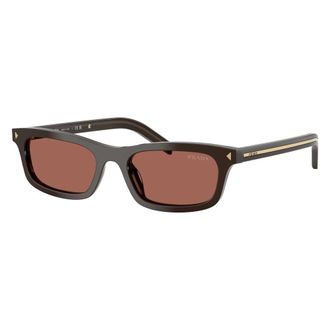 Prada Sunglasses, unisex, Brown, Size: 52 MM 0PR D05S