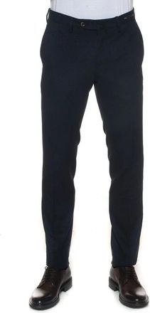 PT01 Slim Fit Chino Broek met Tailoring Vent - Heren - Nette broeken - Blauw - 3XL - Katoen - Broeken