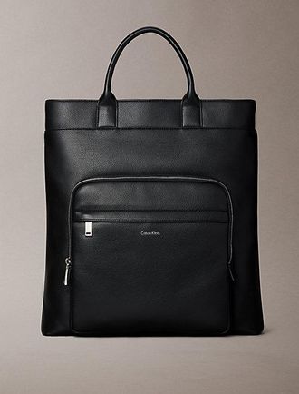 Calvin Klein Bolso Tote Con Logo En Relieve