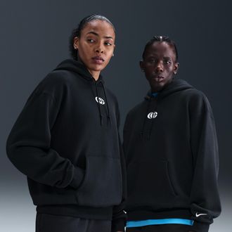 Nike Caitlin Clark Nike Mens Basketball Fleece Pullover Hoodie in Black | IQ5572-010