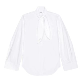 Givenchy Cocoon Shirt - Dames - Blouses & Shirts - Wit - Maat: M Katoen