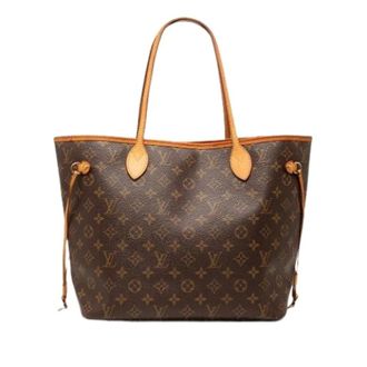 Louis Vuitton Pre-owned Tote Bags, female, Brown, Size: ONE SIZE Pre-owned Neverfull MM