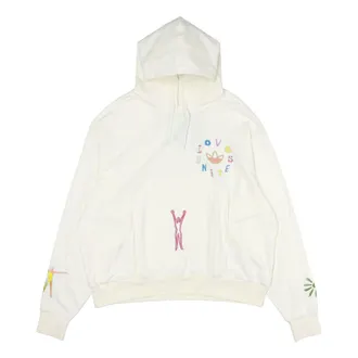 adidas originals Logo Pattern Embroidered Sports White H43970