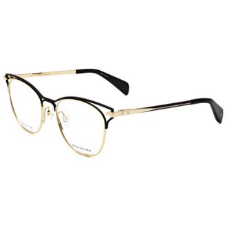 Rag & Bone Rag & Bone Womens 51mm Gold Black Opticals