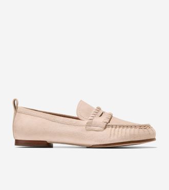 Cole Haan Womens Danby Travel Loafers - Beige Size 10.5