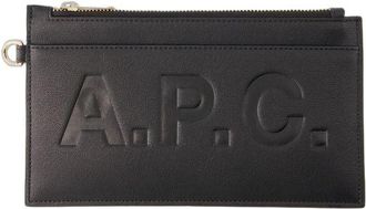 A.P.C. Market Clutche - Synthetic - Black