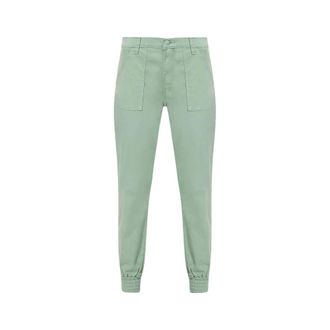 J Brand Cropped Trousers, female, Green, W23, Cropped Jeans