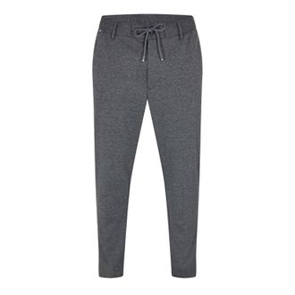 HUGO BOSS Heren Geweven Tricot Broek (Medium Grijs)