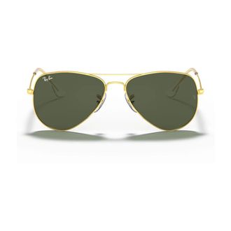 Ray-Ban Aviator Extra Small - unisex - Zonnebrillen - Geel - 52 MM - Accessoires