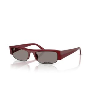 Miu Miu MU B07S Zonnebrillen - Dames - Accessoires - Paars - Maat: 51 MM Polyamide
