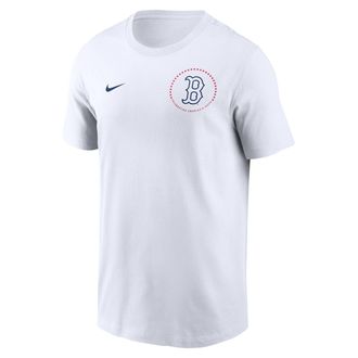 Nike Boston Red Sox USA 250 Nike Mens MLB T-Shirt in White | N19910AA8D-3B4