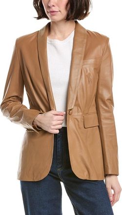 Eleventy Leather Jacket