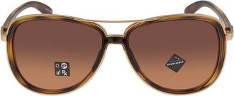 Oakley Split Time Prizm Brown Gradient Pilot Ladies Sunglasses OO4129 412918 58