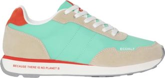 Ecoalf Groene Synthetische Sneakers Mika - Dames - Sneakers - Veelkleurig - 37 EU - Polyester - Schoenen