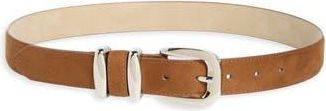 Steve Madden Faux Suede Keeper Belt in Brown at Nordstrom Rack, Size X-Large