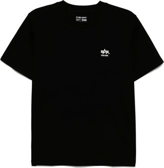 Izzue logo-print T-shirt - men - Cotton/Polyester - L - Black