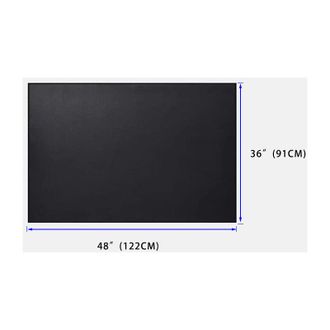 OEM Alfombrilla Para Barbacoa, Protector De Suelo, Base Antideslizante, Lavable, 122 X 91 Cm, Color Antracita